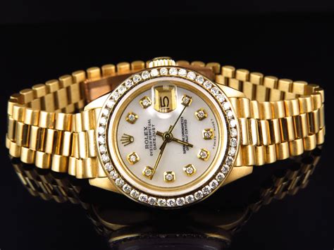 gold rolex watches replica|pre owned women's rolex.